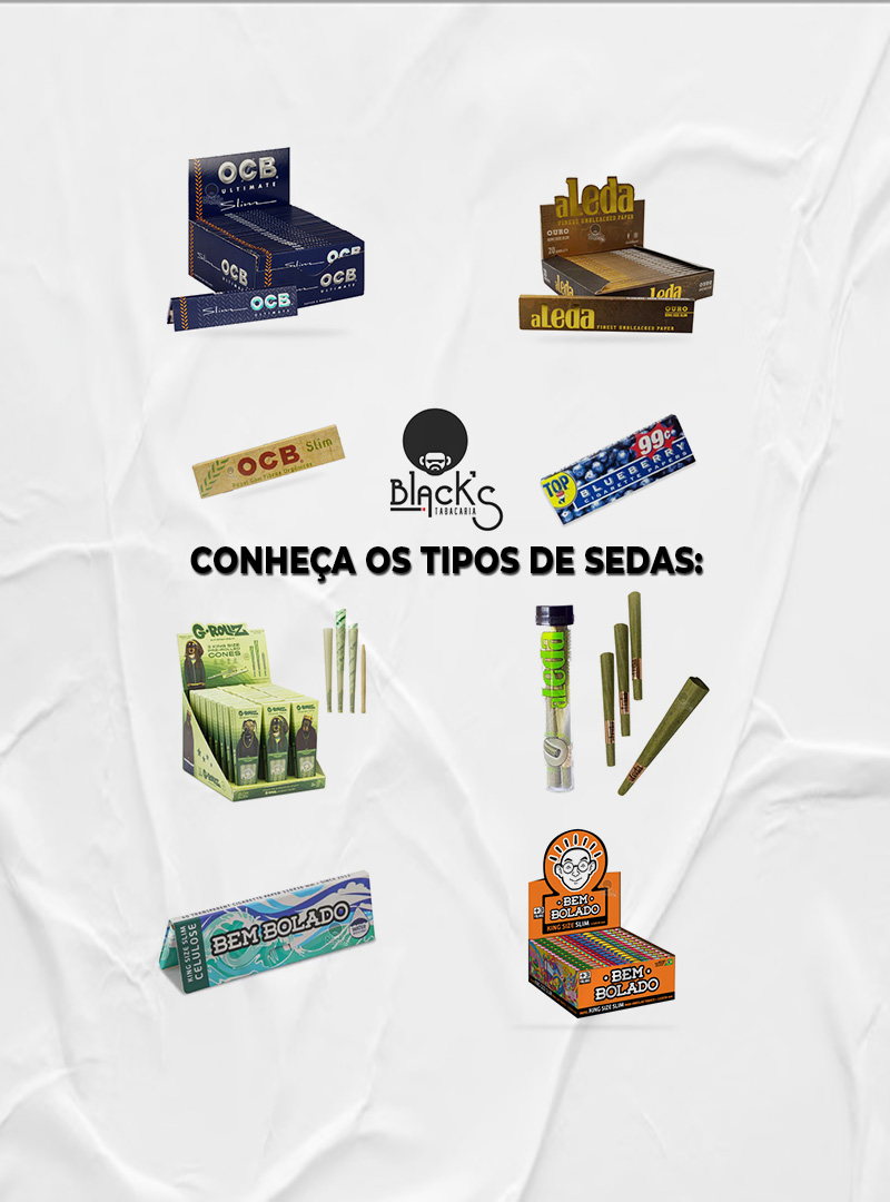 Conheça os Tipos de Sedas