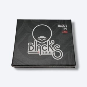 Piteira Longa de Papel Black's Tabas 47mm