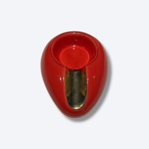 Cinzeiro de mesa para Charuto Vermelho pequeno