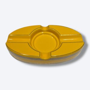 Cinzeiro de mesa para Charuto Amarelo em cerâmica