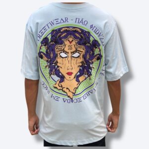 Camiseta Street Oversized Trip Side - Medusa