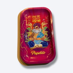 Bandeja de Metal Papelito Média Colecionável