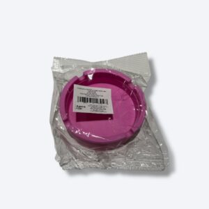 Cinzeiro de Silicone Redondo Rosa