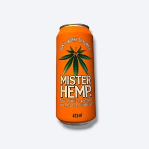 Energético Mister Hemp 473ml - Pêssego