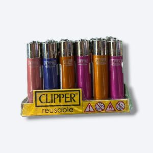 ISQUEIRO CLIPPER MAXI CRYSTAL WARM+LB