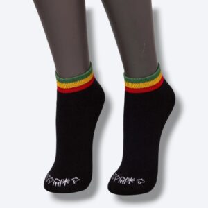 MEIA SOQUETE REGGAE CHRONIC PRETA