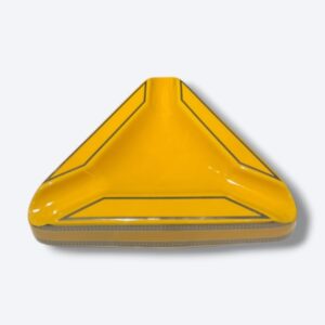 Cinzeiro de Mesa Para Charuto Modelo Cohiba Amarelo